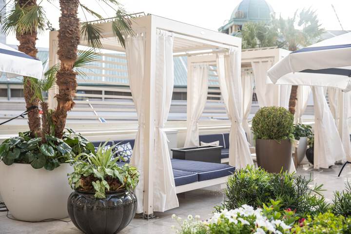 Rooftop pool
