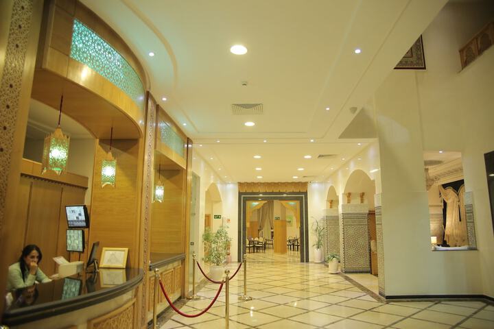 Reception hall