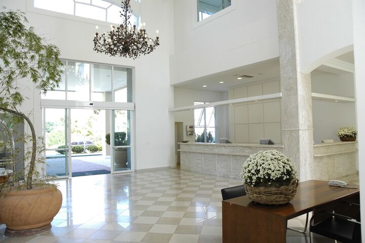 Interior entrance