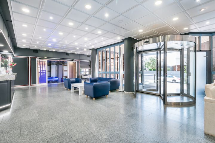 Lobby sitting area