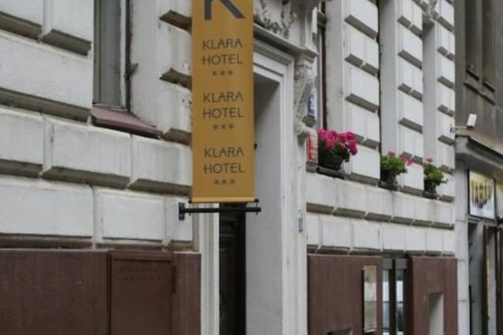 Exterior of Hotel Klára