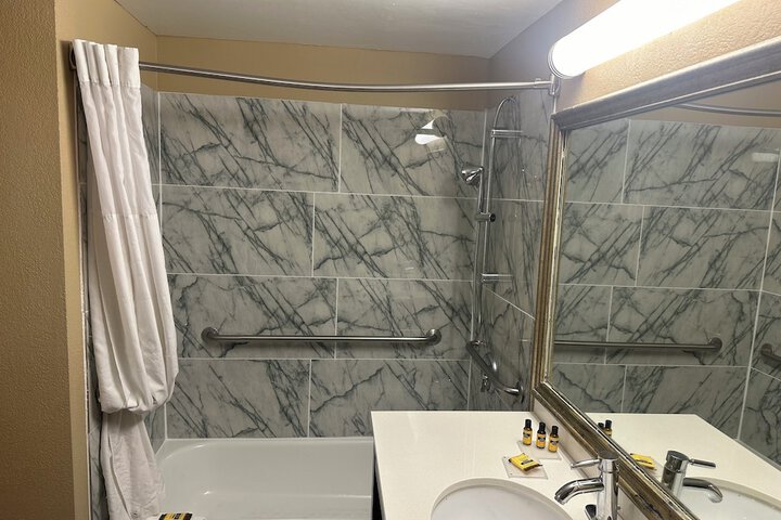 1 King Bed Mobility Hearing Accessible Room Roll in Shower Non-Smokinga (10 of 22)