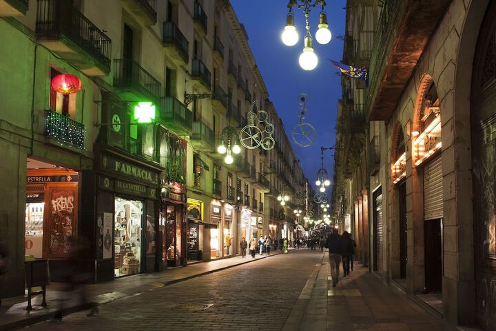 Front of property - evening/night