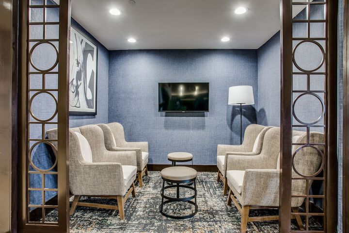 Lobby sitting area