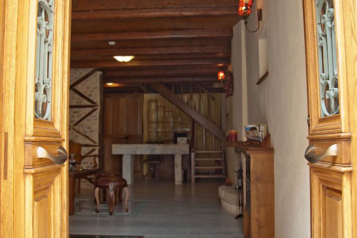 Interior entrance