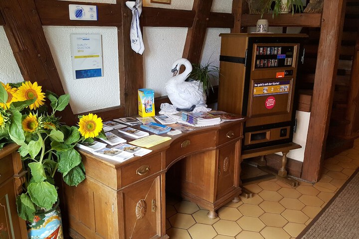 Interior entrance