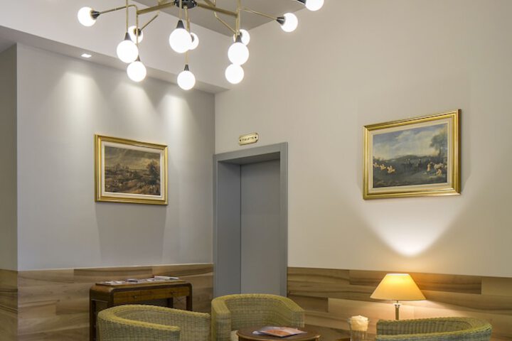 Lobby sitting area