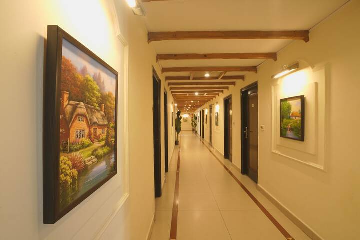 Interior entrance