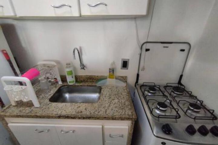 Ipanema 503 Apart Hotel Quadra da Praia com Piscina Sauna Academia e Garagem.