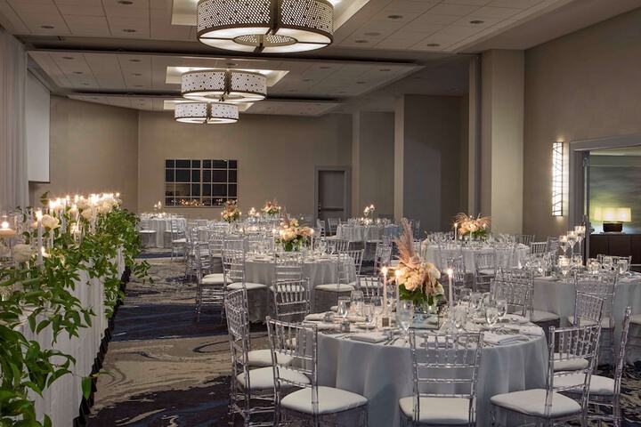 Indoor wedding
