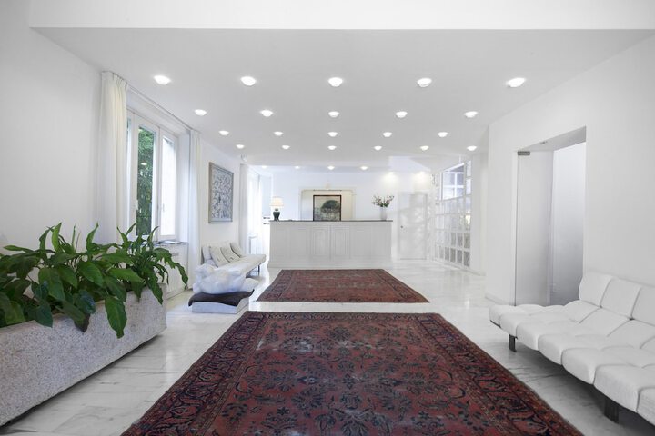 Interior entrance