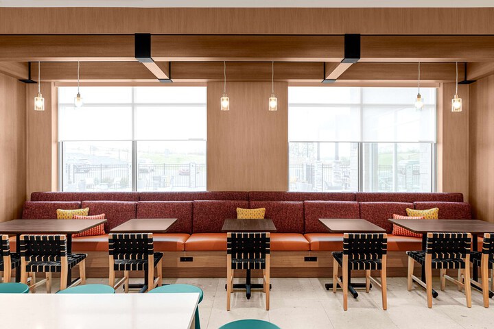 Breakfast area