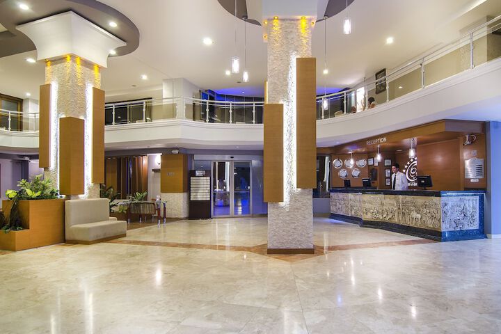 Interior entrance