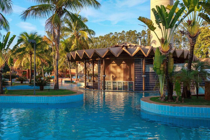 Swim-up bar
