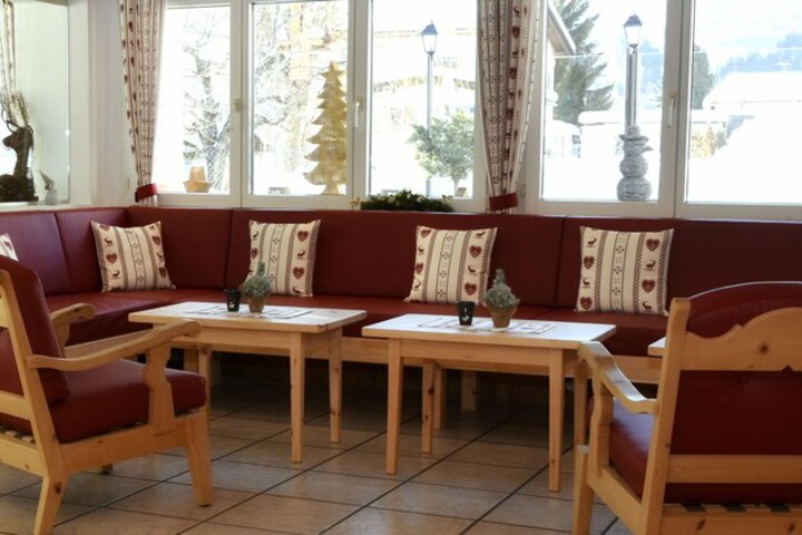 Lobby sitting area