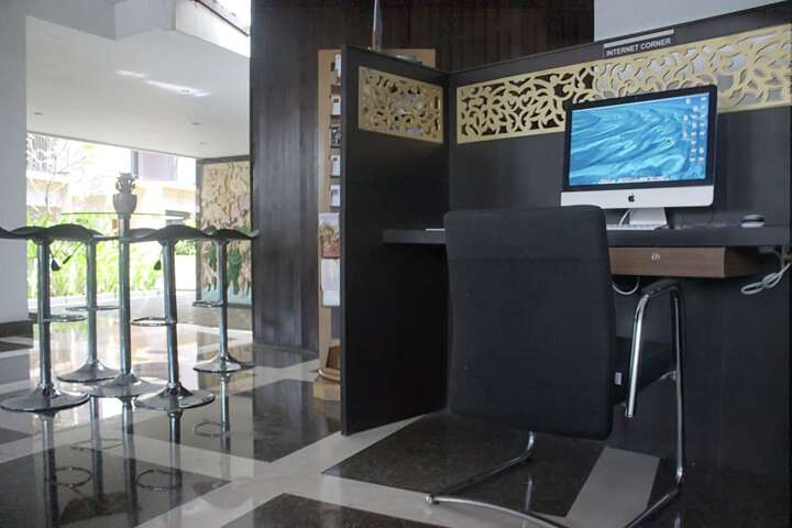 Interior entrance