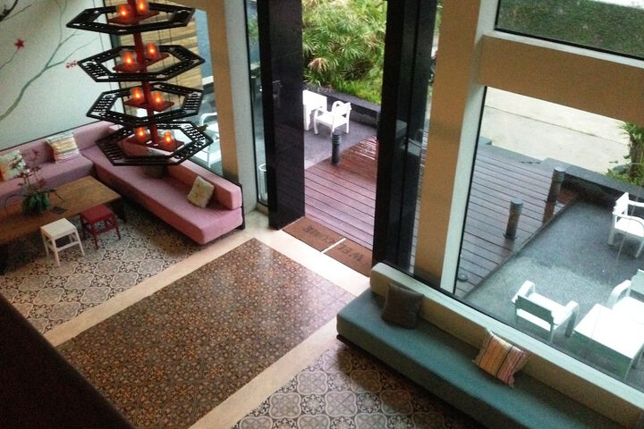 Interior entrance