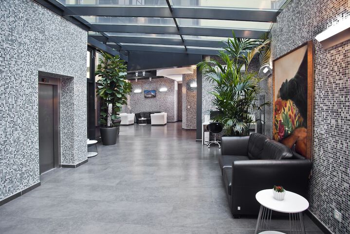 Interior entrance
