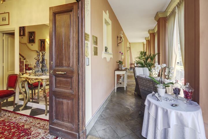 Interior entrance