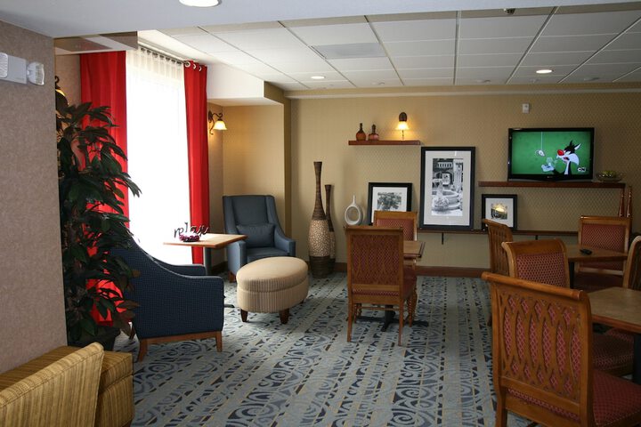 Lobby sitting area