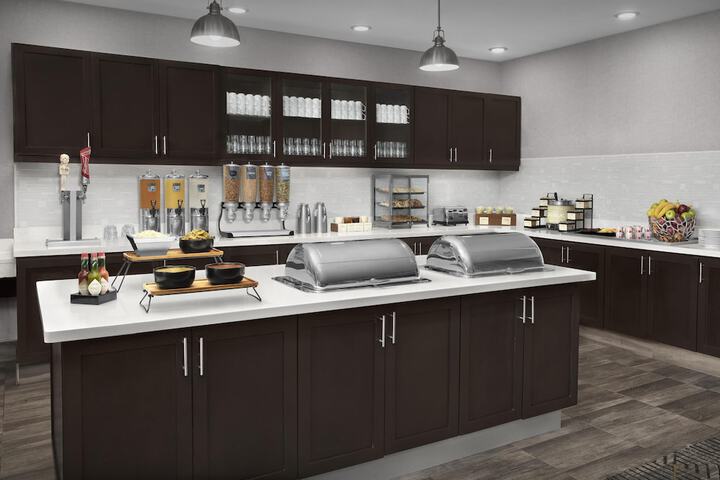 Breakfast area