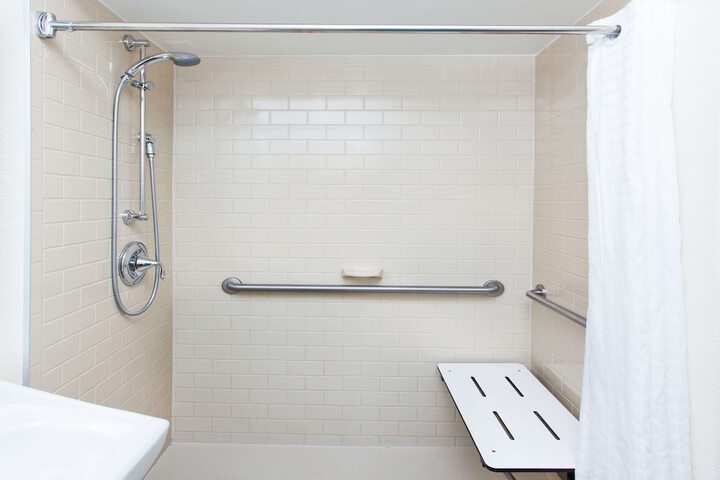 Mobility Accessible Studio Suite Queen Roll in Shower (11 of 16)