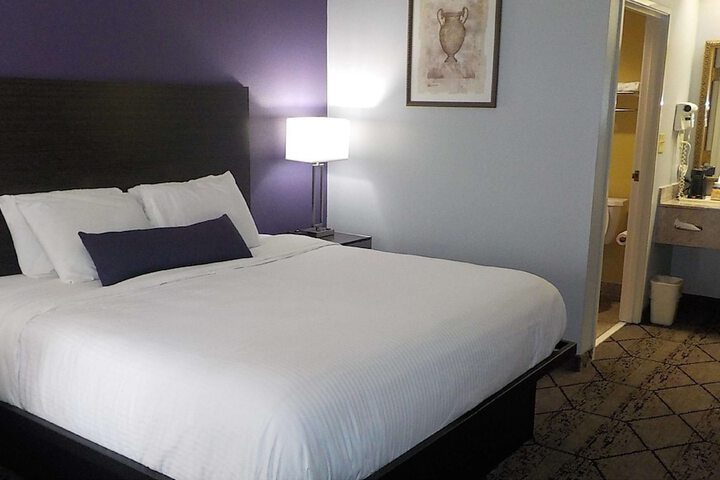 1 King Accessible Walk in Shower Love Seat Exterior Corridor Full Breakfast (1 of 26)