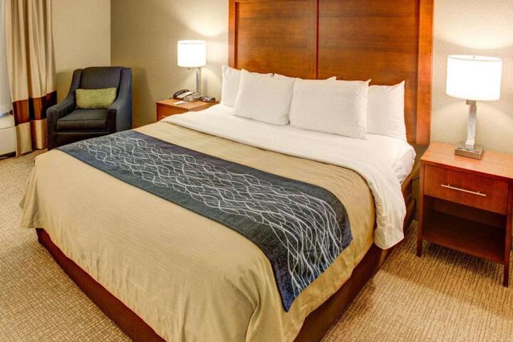 1 King Bed (1 of 9)