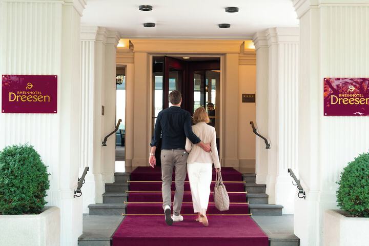 Interior entrance