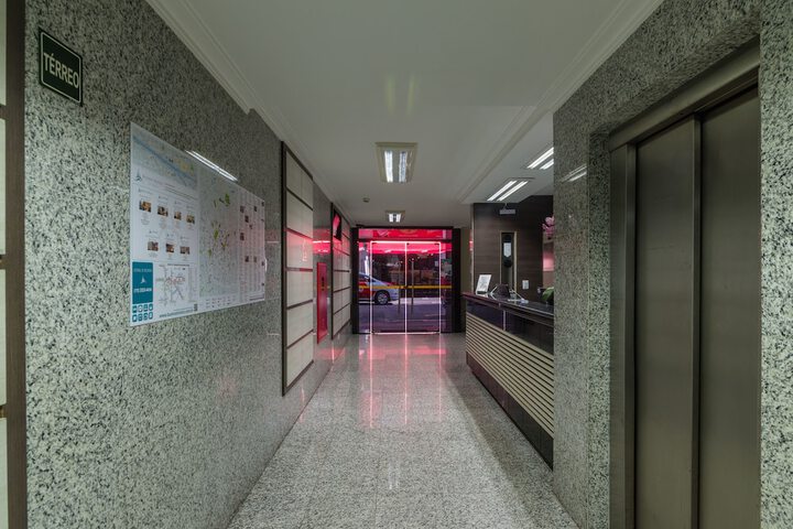 Interior entrance