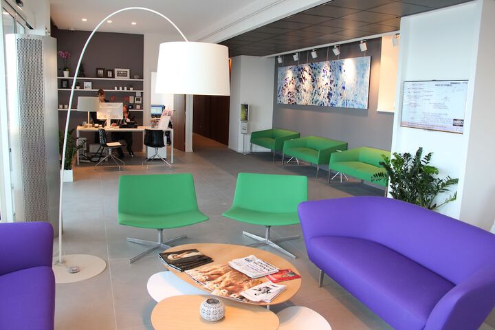 Interior entrance