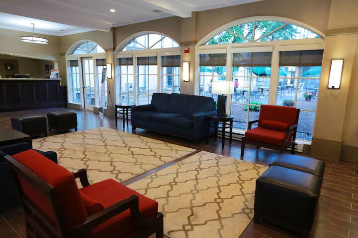Lobby sitting area