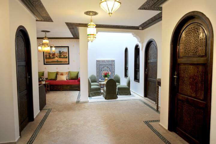 Interior entrance
