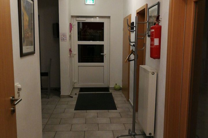 Interior entrance
