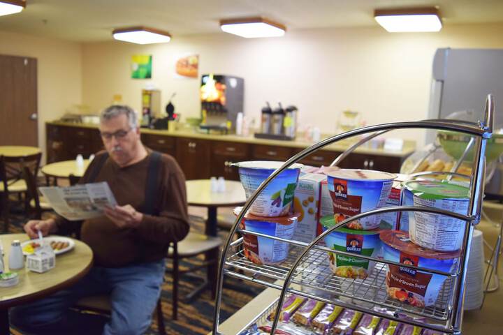 Breakfast area