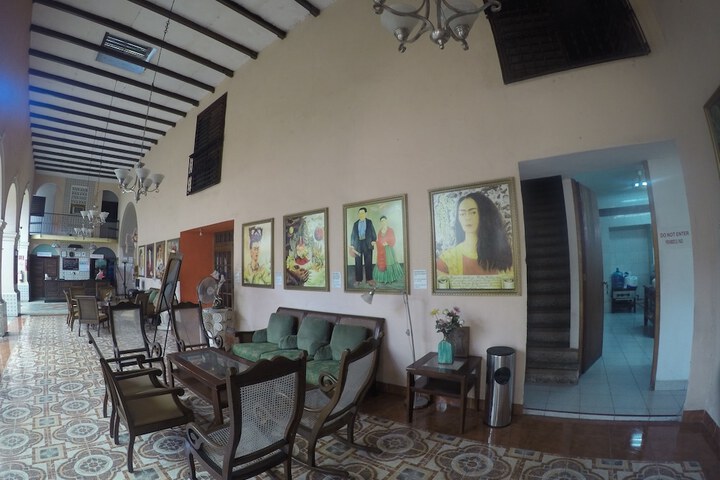 Interior entrance