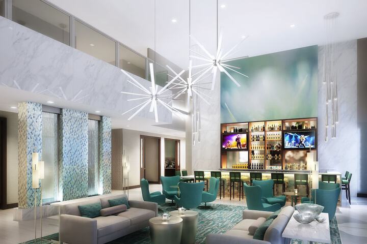 Lobby lounge