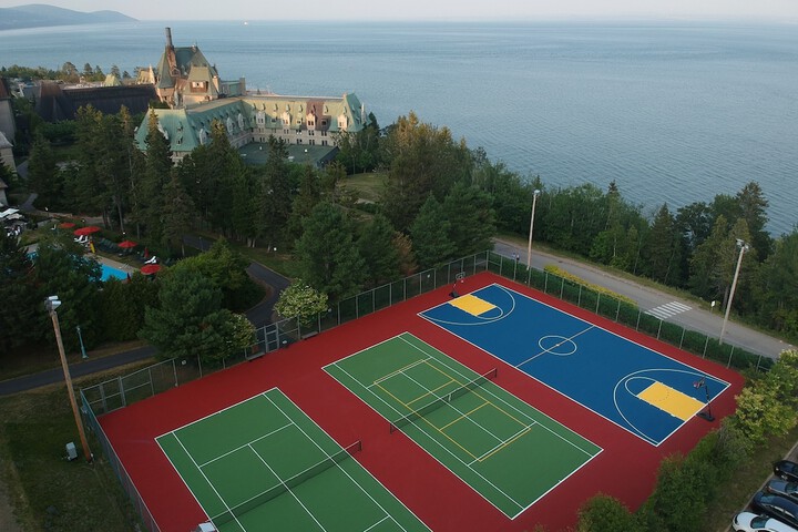 Tennis and Basketball Courts 29 of 76