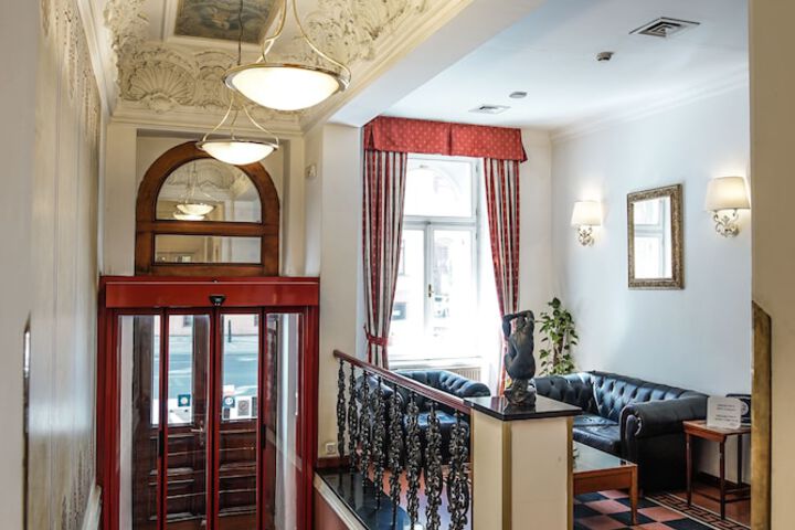Interior entrance