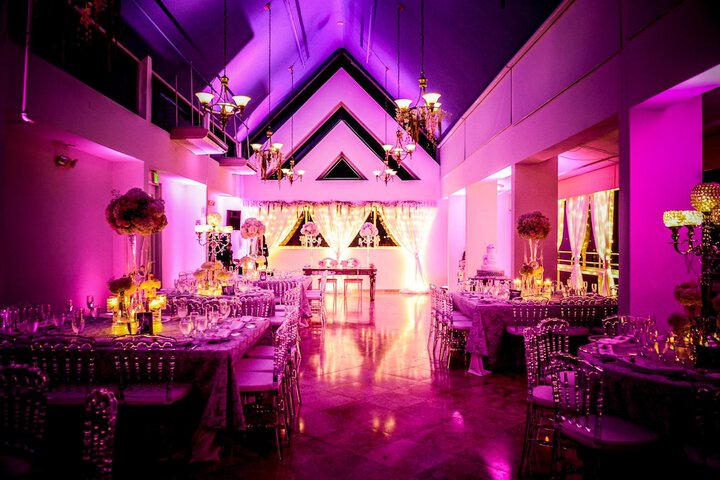 Indoor wedding