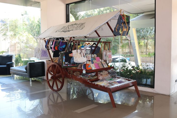 Interior entrance