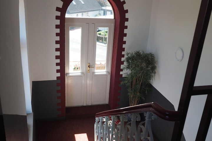 Interior entrance