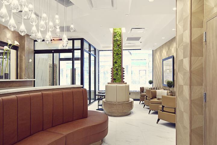 Lobby sitting area