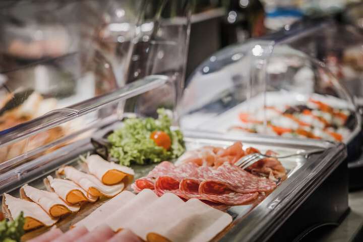 Breakfast buffet