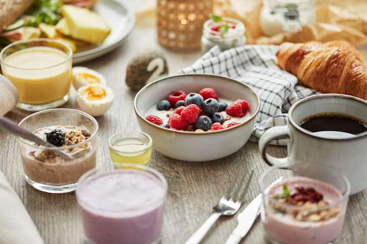 Breakfast buffet