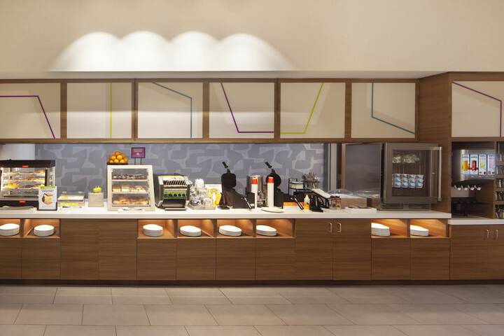 Breakfast buffet