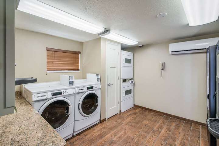 Guest laundry facilities