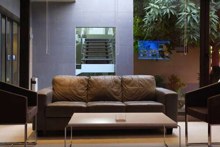 Lobby sitting area