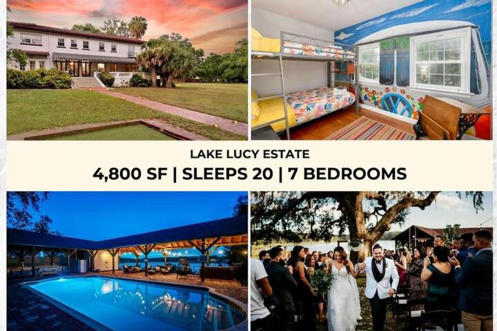 4800 sf Estate Pool Lake Weddings and Events in Orlando, FL