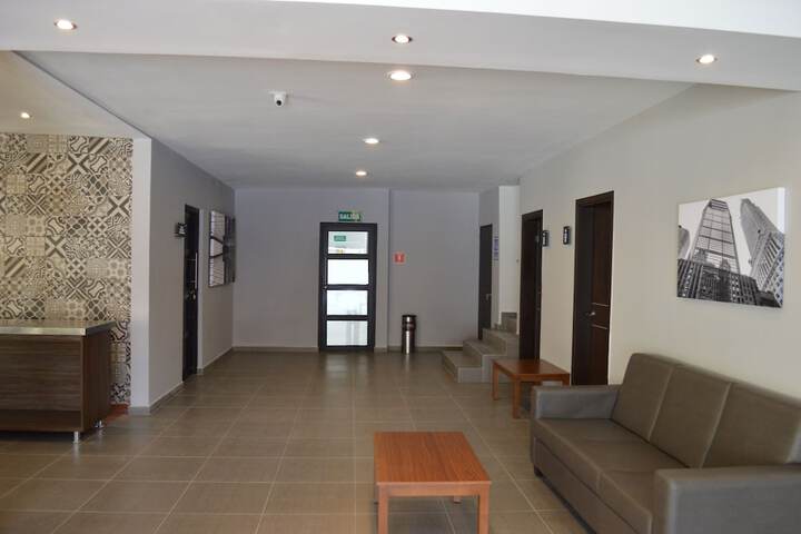 Lobby sitting area